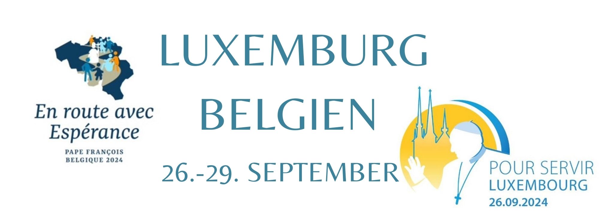 Apostolische Reise nach Luxemburg und Belgien (26.-29. September 2024)