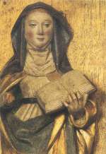 Santa Brigida - Particolare dell'Altare (Bolln&auml;s 1468)